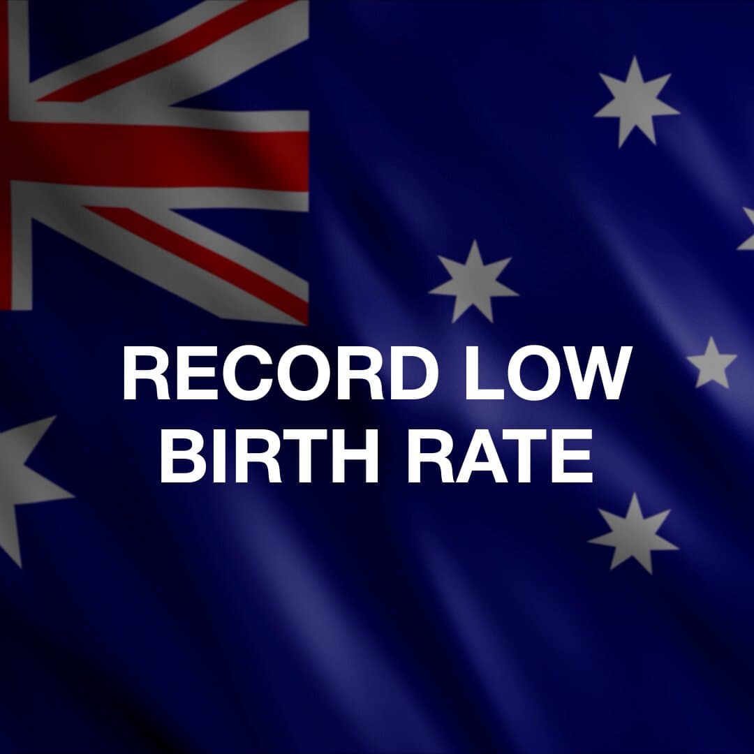 Australians are becoming an endangered species