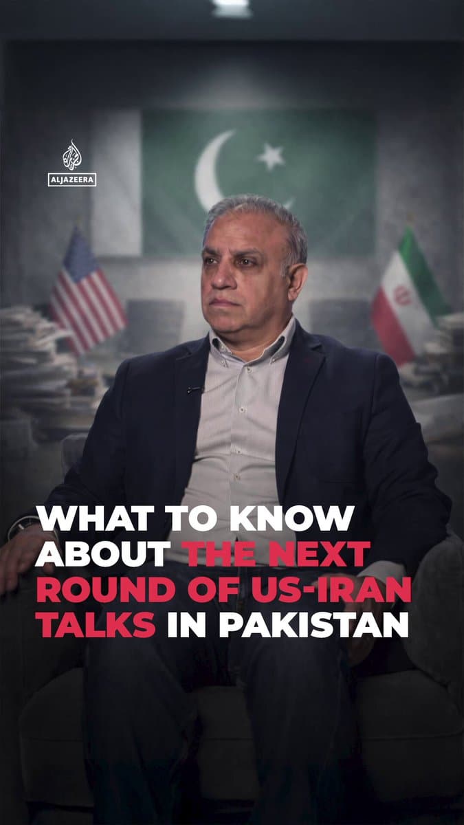 The US and Iran are supposed to have another round of direct talks in Pakistan on Tuesday, but will the Iranians skip it like they are threatening and what do all sides want? Al Jazeera asked political analyst Mahjoob Zweiri. pic.