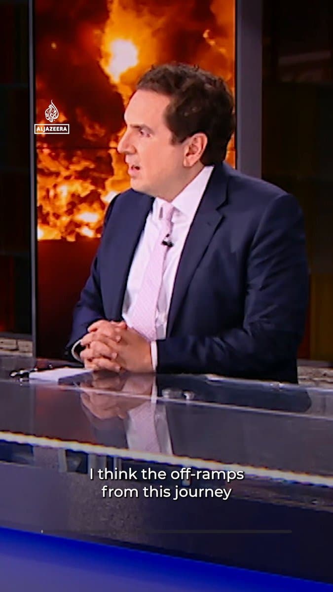 Daniel Benaim, the former US Deputy Assistant Secretary for Arabian Peninsula Affairs, says the US missed the early off-ramps to declare victory over Iran, and now finds itself behind where it began on all its objectives. pic.