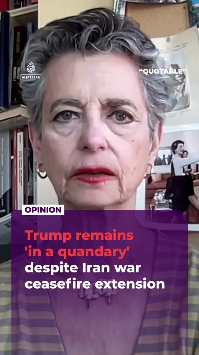 Barbara Slavin, a distinguished fellow at the Stimson Center, says Trump’s decision to extend the ceasefire with Iran comes as a relief, but a diplomatic solution to the war on Iran will require the US to moderate its demands.