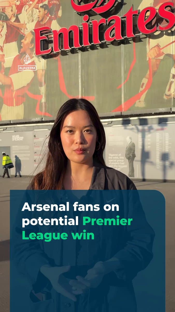 RT by @AJEnglish: Arsenal stand a good chance of winning the Premier League for the first time in more than 20 years. But how exactly are their fans coping with the stress of possibly falling short yet again? Al Jazeera’s Linh Nguyen talks to some of the fans at the Emirates Stadium in London. pic.