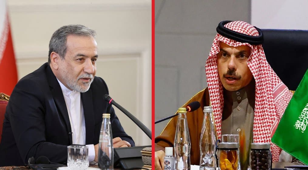 Iranian FM Abbas Araghchi and his Saudi counterpart, Prince Faisal bin Farhan Al Saud, have exchanged views on the latest regional and diplomatic developments in a telephone call, according to the former’s Telegram channel. 🔴 LIVE updates: pic.