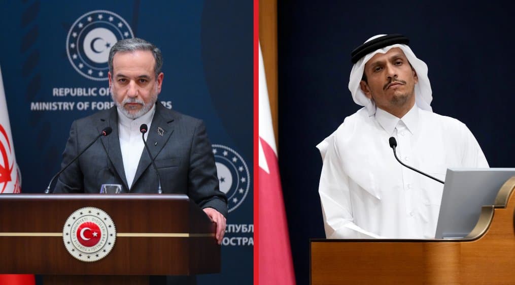 Ahead of his return to Islamabad today, Iran’s FM Abbas Araghchi spoke by phone with Qatar’s PM Sheikh Mohammed bin Abdulrahman bin Jassim Al Thani about "diplomatic efforts" to end the war. 🔴 LIVE updates: pic.