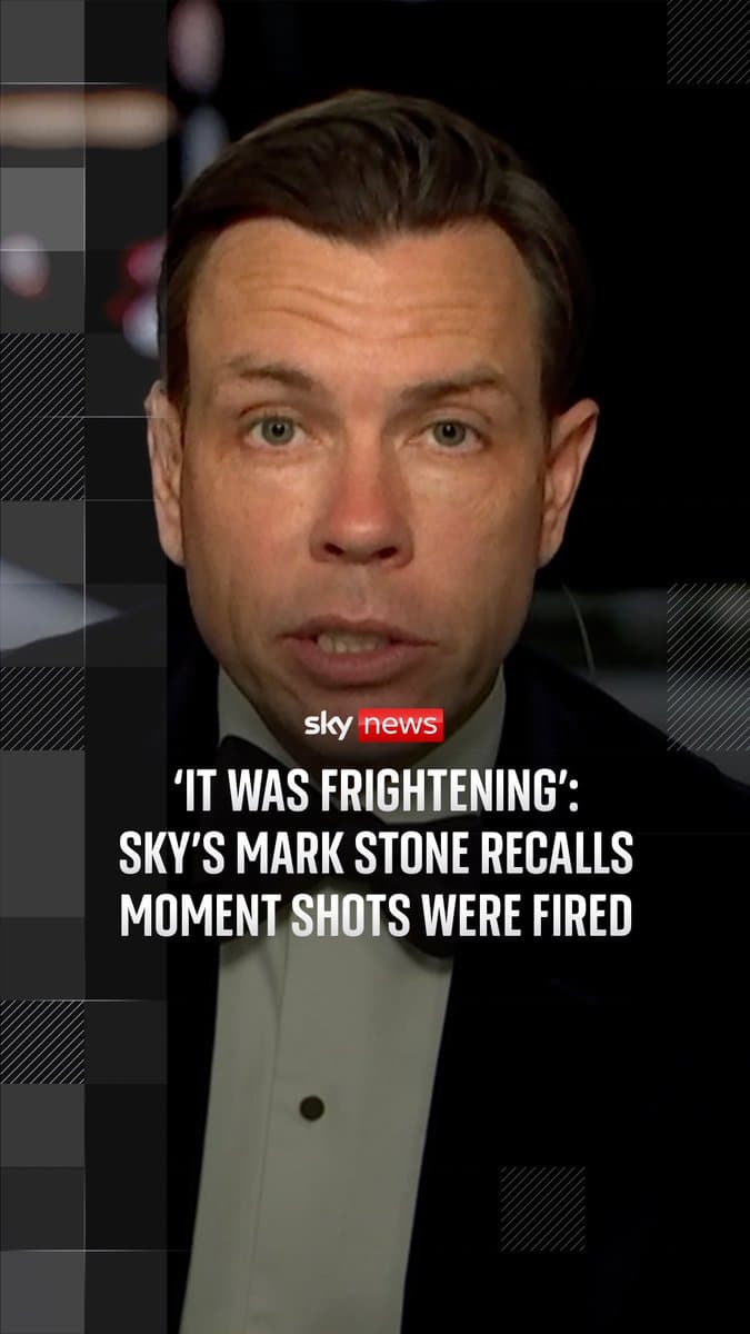 Donald Trump was rushed to safety from the White House Correspondents' Dinner after gunshots rang out at the venue. Hundreds of politicians, journalists and celebrities were in attendance at the annual event at the Hilton Washington Hotel. Sky's @Stone_SkyNews was in the room… pic.