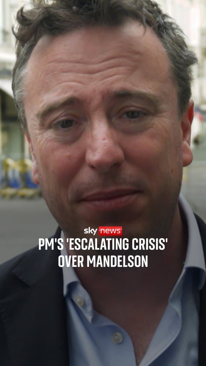 The prime minister is facing calls to resign over the revelation that vetting officers recommended against Lord Mandelson being appointed as US ambassador. 🔗