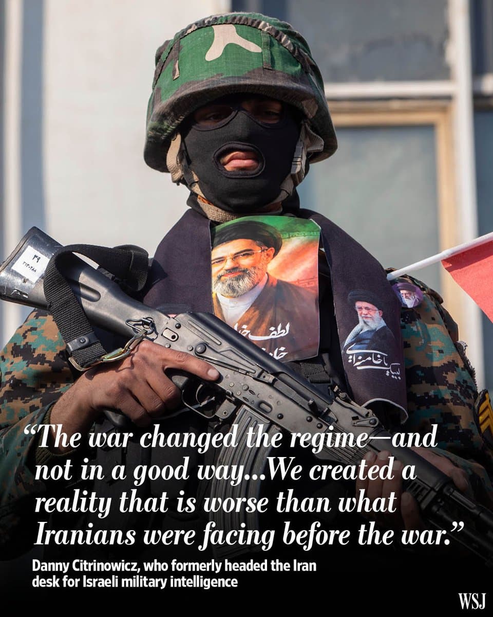 The war has brought a new Iranian regime into power—one that's harder, harsher and more extreme. pic.