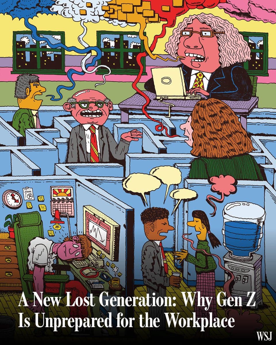 For all sorts of reasons, Gen-Z is woefully unprepared for dealing with the workplace. Here’s why—and what companies need to do to fix it. pic.