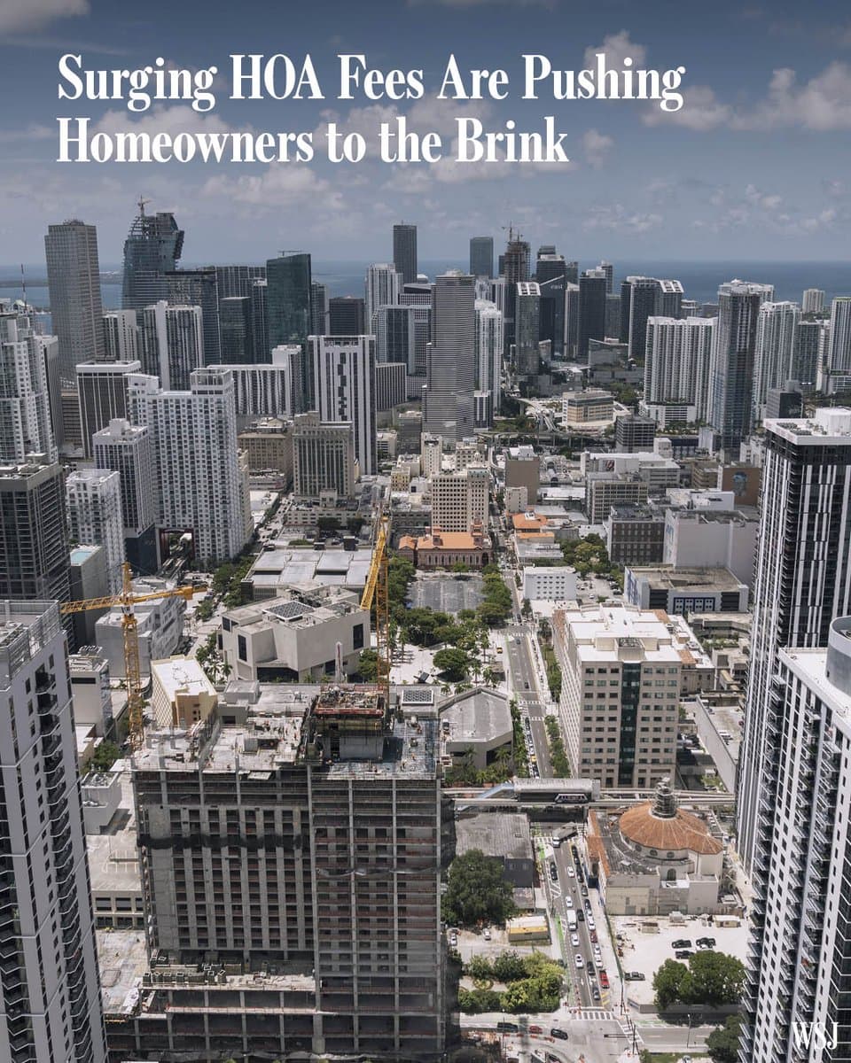 Americans are paying more than ever to homeowners associations, adding to the mounting costs that are driving many would-be buyers out of the housing market. pic.