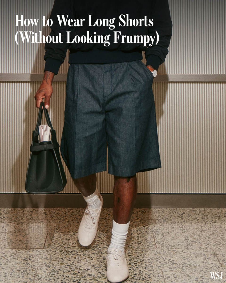 The shorts of the season are polished, tailored and knee-length. Here’s how to style them. pic.