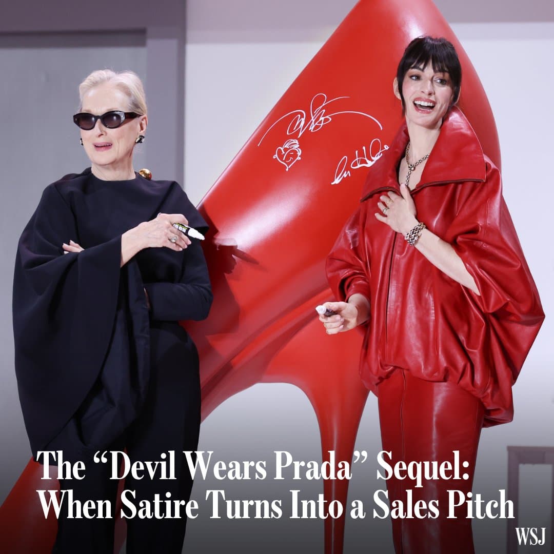 The Devil Wears Prada is back, and the campaign to promote the sequel says a lot about how much the world it satirizes has been diminished 🔗 pic.