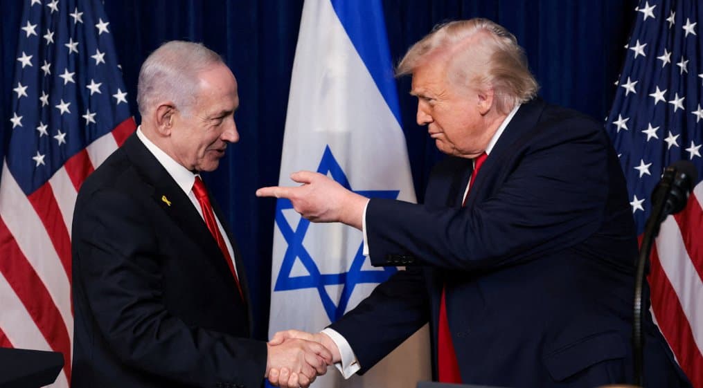 Donald Trump has stressed that ⁠Israel did not persuade him to attack Iran after news ⁠reports that Netanyahu influenced the US president’s decision and criticism from right-wing commentators. 🔴 LIVE updates: pic.