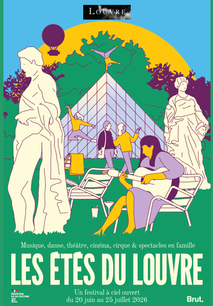 #PresseLouvre Les Étés du Louvre : Un festival à ciel ouvert ! Pour sa troisième édition, le festival Les Étés du Louvre donne rendez-vous au public pour un mois de programmation artistique à ciel ouvert dans l'ensemble du domaine du Louvre. Du 20 juin au 25 juillet 2026,… pic.