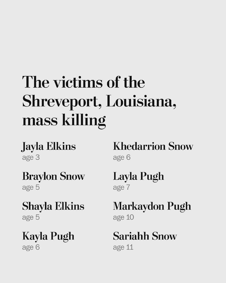 A National Guard veteran who fatally shot eight children, seven of them his own, was recently hospitalized for mental health issues, according to family members. The shooting also wounded the mothers of his children and another woman and child. pic.