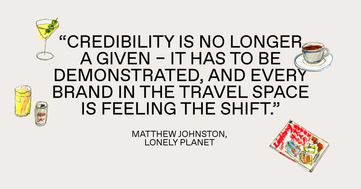 Travel is everywhere, but original discovery isn’t. The Tiny Tourist Report explores how algorithm-led recommendations are reshaping travel, and what comes next >