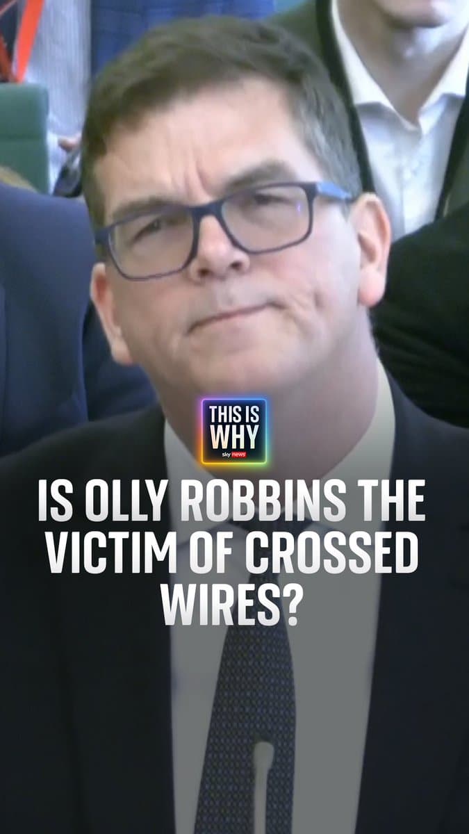 What did we learn from Olly Robbins' evidence to MPs? Former ambassador to France, Lord Peter Ricketts, speaks to @skynewsniall on the #ThisIsWhy podcast about where the current Westminster row has come from. Listen here 🔗