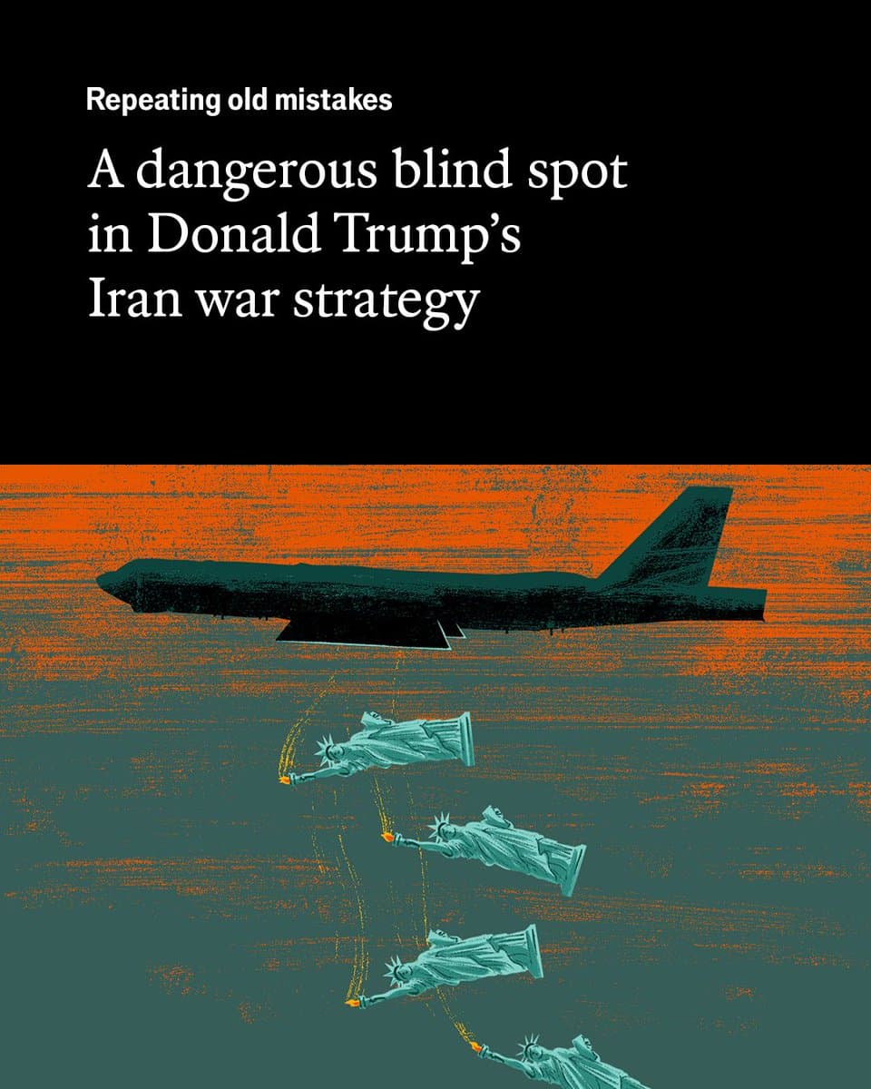 Critics of the conflict see a distinctly Trumpian disaster unfolding in the Middle East, reflecting the president’s worst traits. The truth is even more dispiriting: Illustration: Chloe Cushman