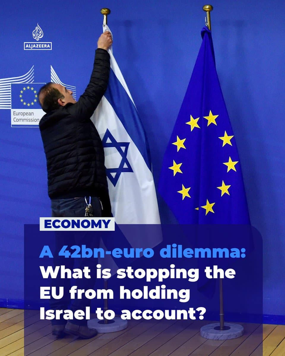 "Europe’s credibility is at stake." Trade, history and internal rifts: Inside the European deadlock over suspending the lucrative association agreement with Israel. Read here pic.