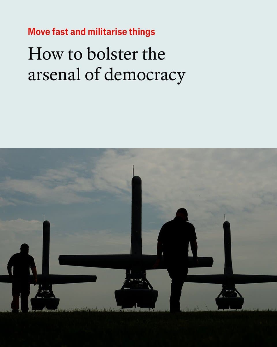 Military spending is increasing rapidly around the world. But it is arms, not budgets, that deter. And producing them requires the right sort of defence industry, tailored to the wars of the future Photo: Erin Schaff/The New York Times/Redux/Eyevine pic.