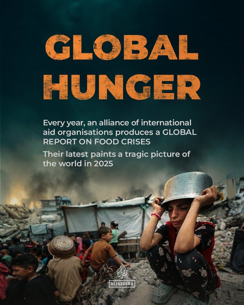 THREAD 🧵 The 2026 Global Report on Food Crises shows that the number of people facing acute food insecurity is growing. Tens of millions of people are at IPC Level 4 or higher levels of hunger, including millions of children and mothers. pic.