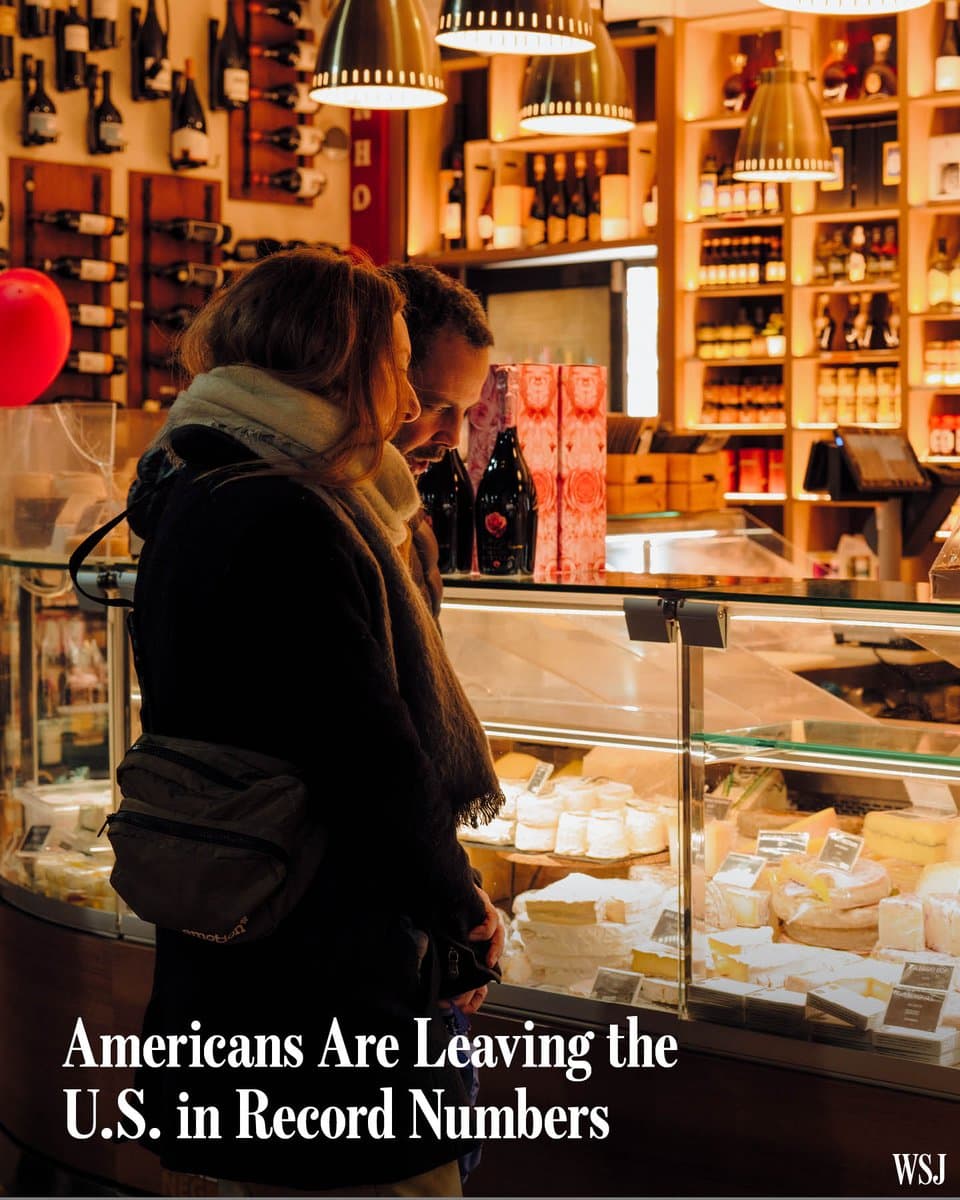 Americans are leaving the U.S. in record numbers, drawn by a quality of life made easily affordable by the U.S.’s enviable salaries. pic.