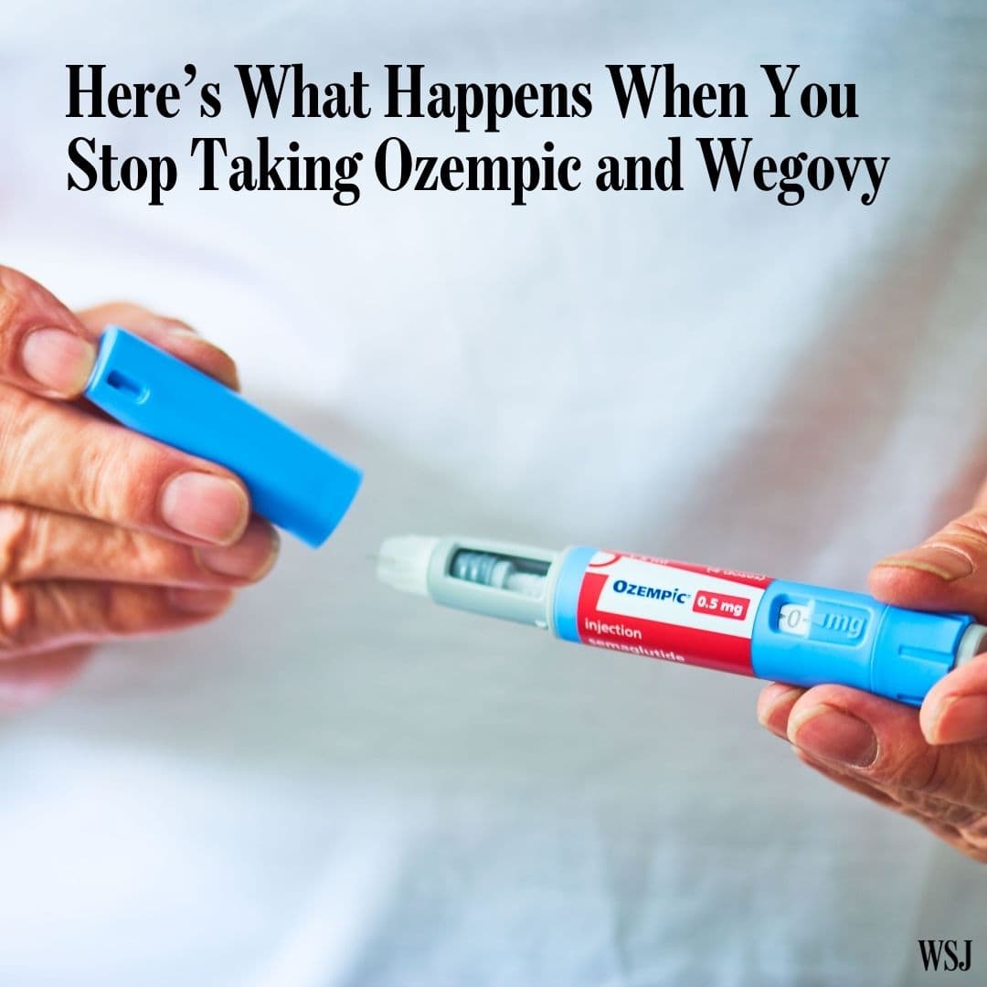 While nearly 18% of U.S. adults have taken a GLP-1 drug for weight loss or to treat a chronic condition, about half of people will stop taking it within a year. Often, they don’t understand what is likely to come next. 🔗: pic.