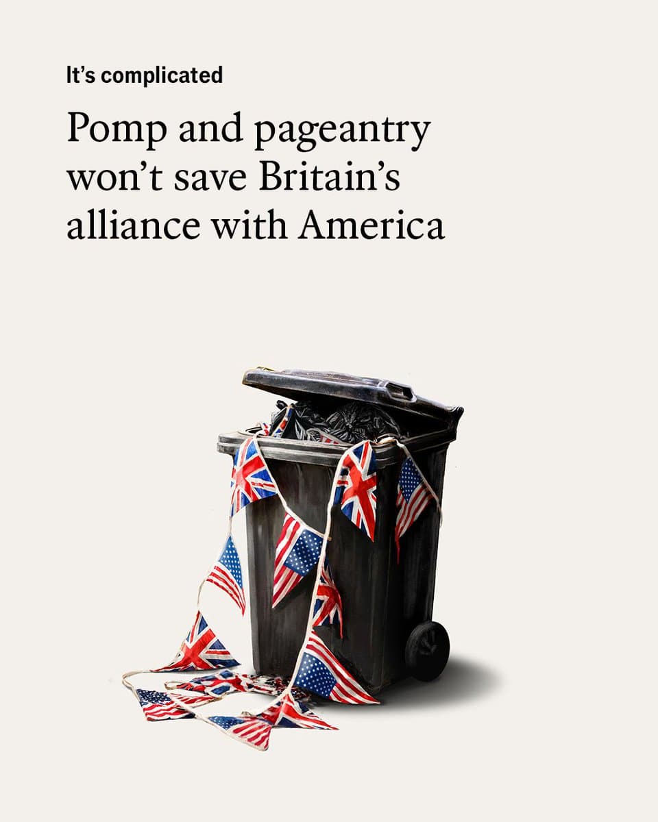 No British government has ever imagined that an American president might turn his back on the special relationship between both nations. Until now Illustration: Mona Eing & Michael Meissner pic.