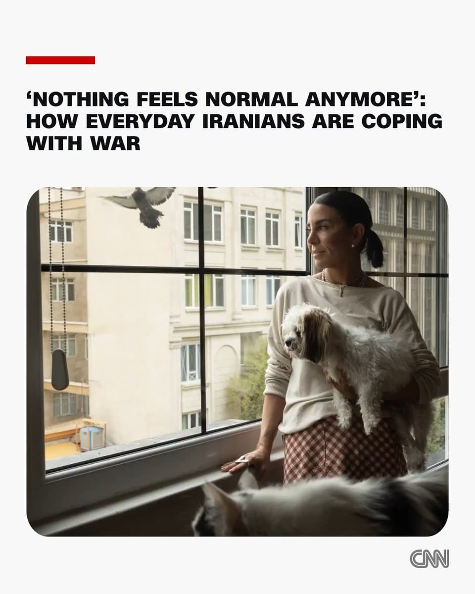 "Some people had to keep working. Some stayed home and endured the hours in uncertainty. Some were focused on protecting loved ones. Others tried to hold on to a sense of normal life as that life became increasingly fragile," said Maryam Rahmanian, who works in Tehran with the… pic.