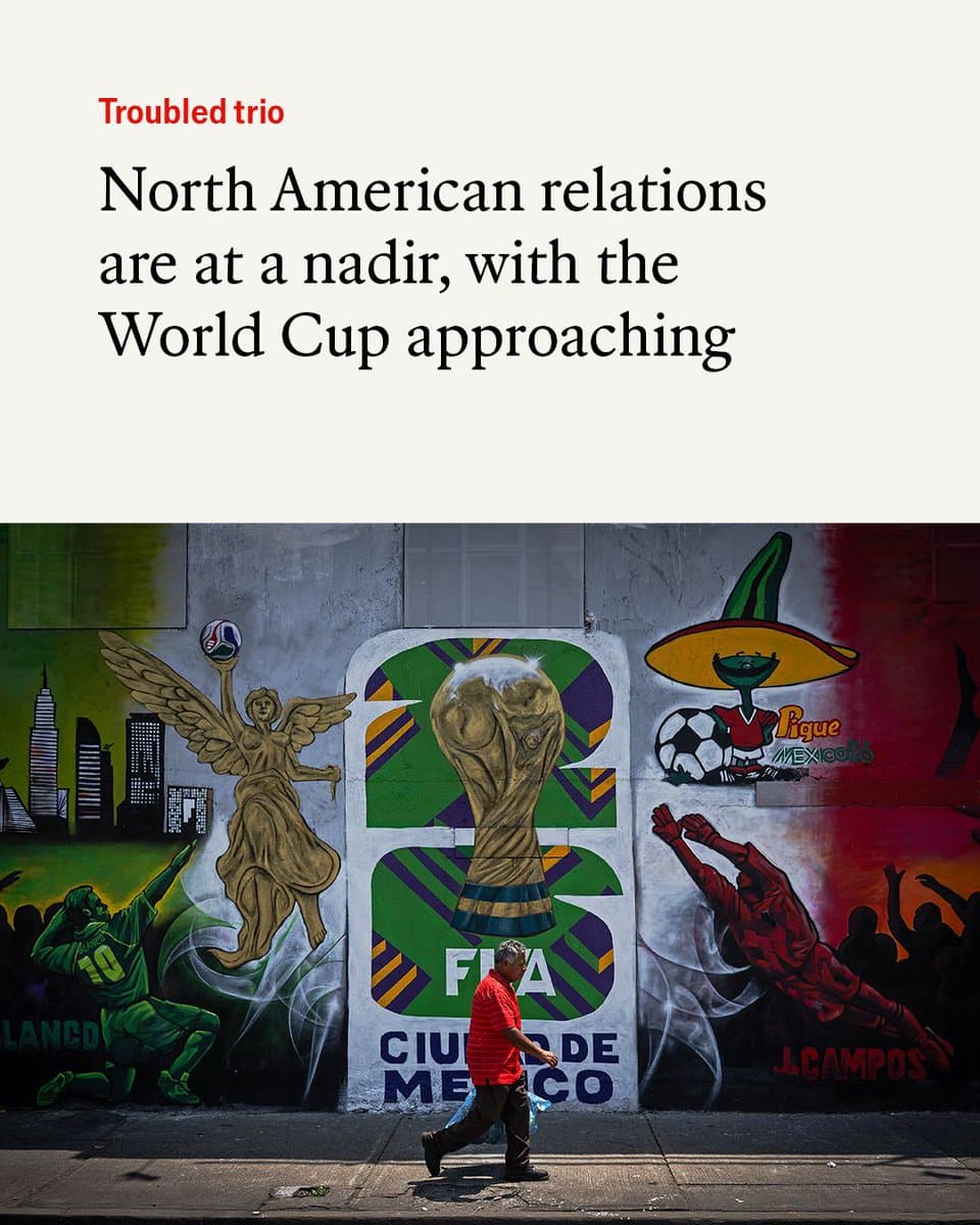 Tensions will come to the fore during the tournament this summer, when Canada, Mexico and the United States must also decide whether to extend a trade deal negotiated by Donald Trump in his first term Photo: Getty Images pic.