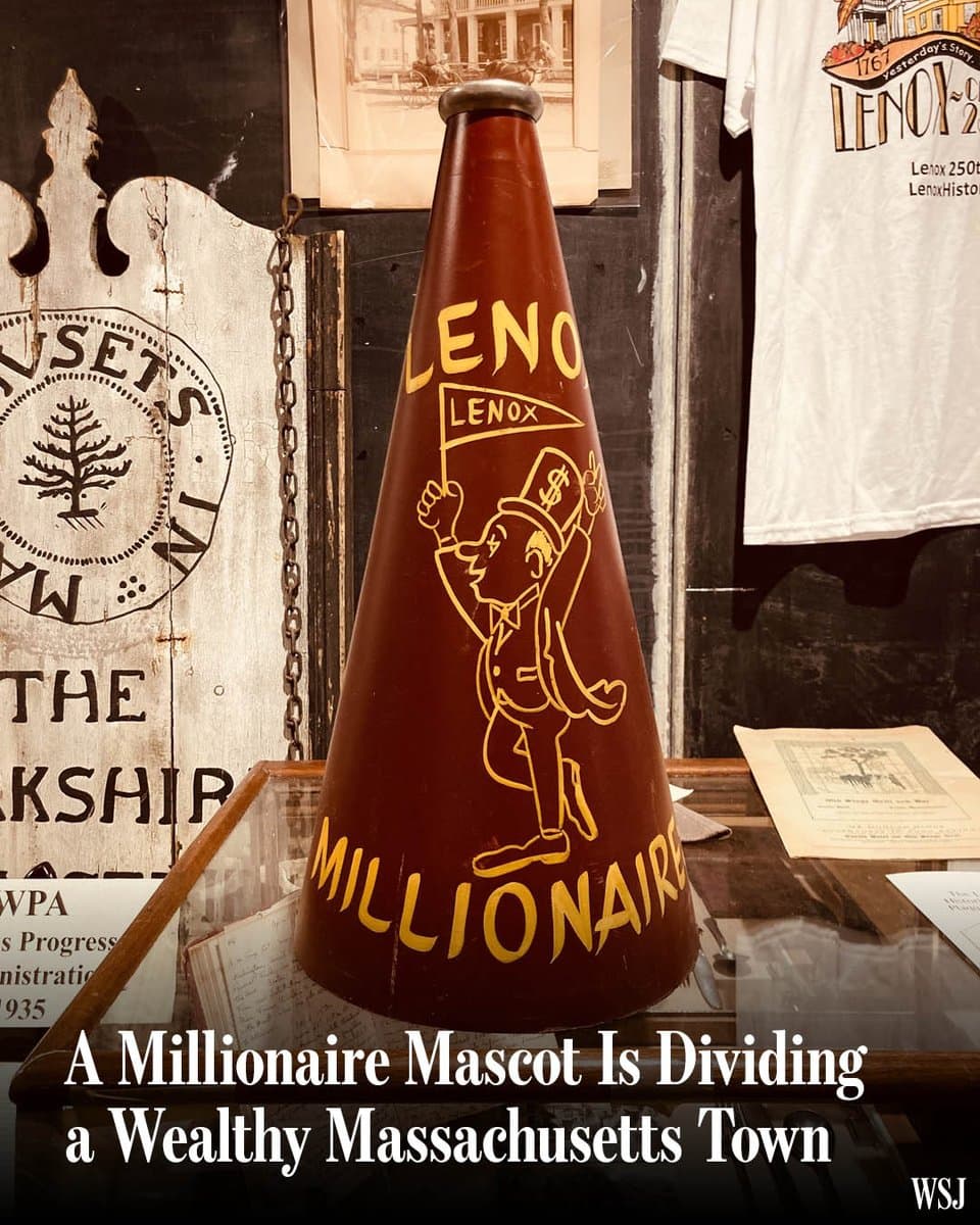 Lenox is considering scrapping its high school’s nickname and Monopoly-man avatar. It’s sparked a generational rift in this affluent town. pic.