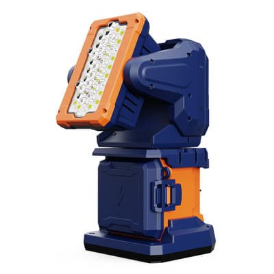 A Remote-Controlled, Daisy-Chainable Pan &amp; Tilt 360-Degree LED Light