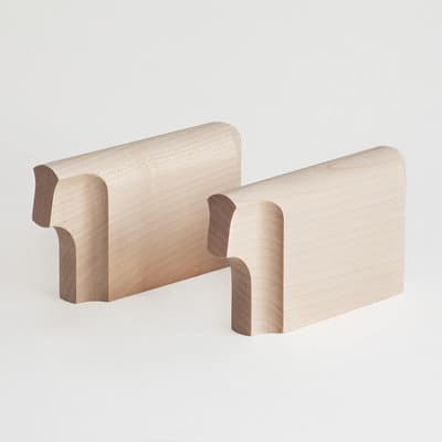 Perfectly Nailing a Form with Minimal Cuts