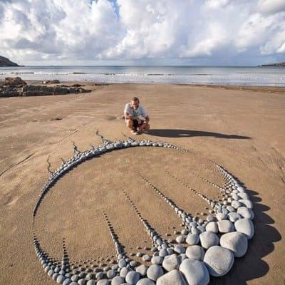 Jon Foreman's Rock-Based Land Art