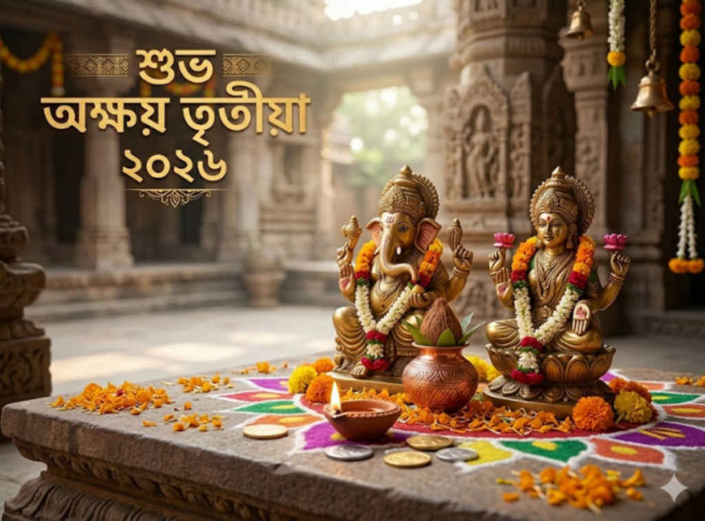 50+ Akshaya Tritiya 2026 Wishes Bengali: অক্ষয় তৃতীয়ার শুভ দিনে সমৃদ্ধি ও সৌভাগ্য আসুক সকলের জীবনে, প্রিয়জনদের পাঠান শুভেচ্ছা