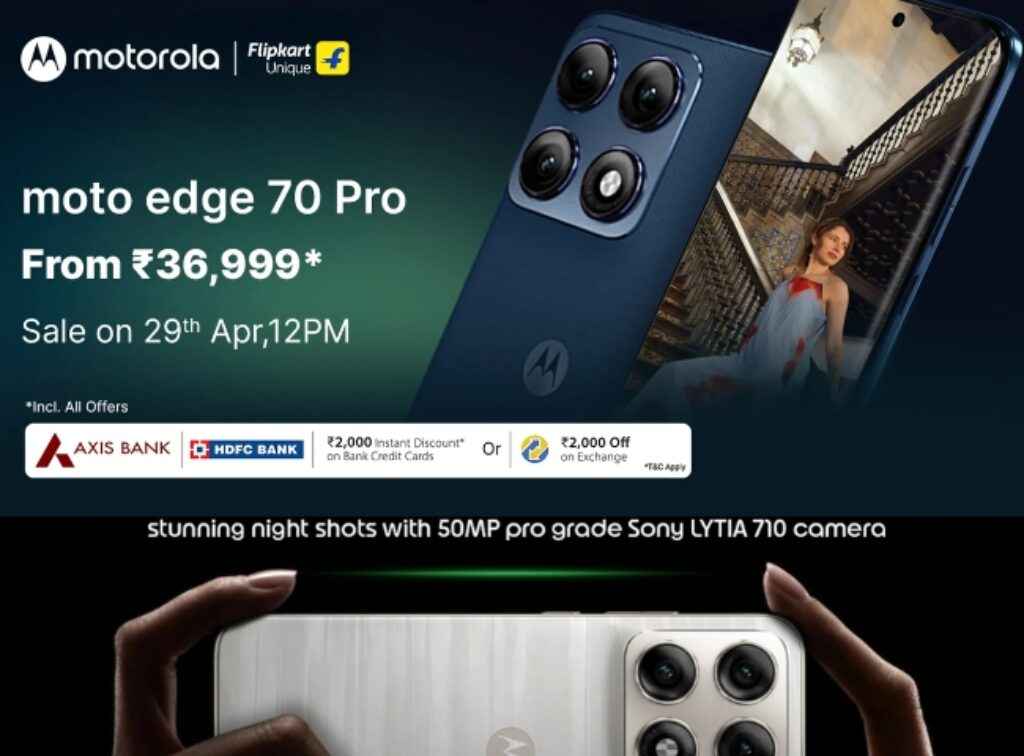 Motorola Edge 70 Pro: సూపర్ నైట్ కెమెరా మరియు పవర్ ఫుల్ చిప్ సెట్ తో రిలీజ్.!