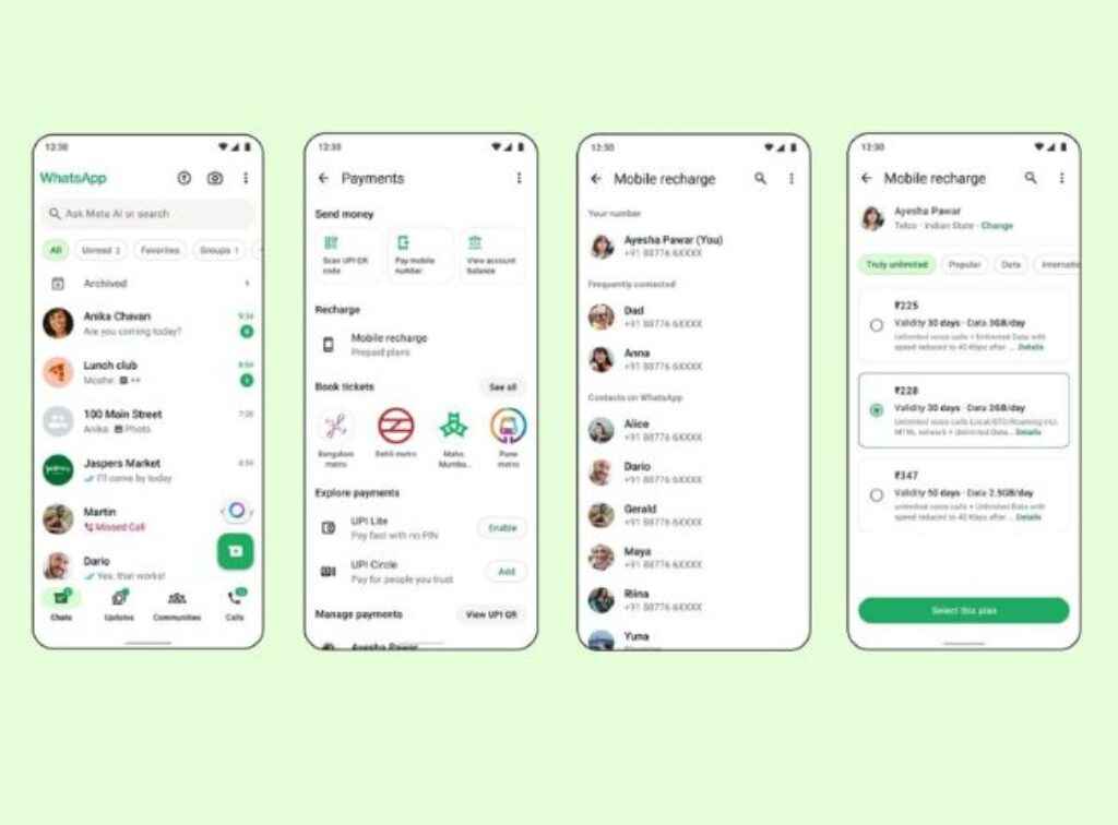 அட இனி உங்க ரீச்சார்ஜ் WhatsApp யில் செய்துகொள்ளலாம் வந்தாச்சு சூப்பர் அம்சம்