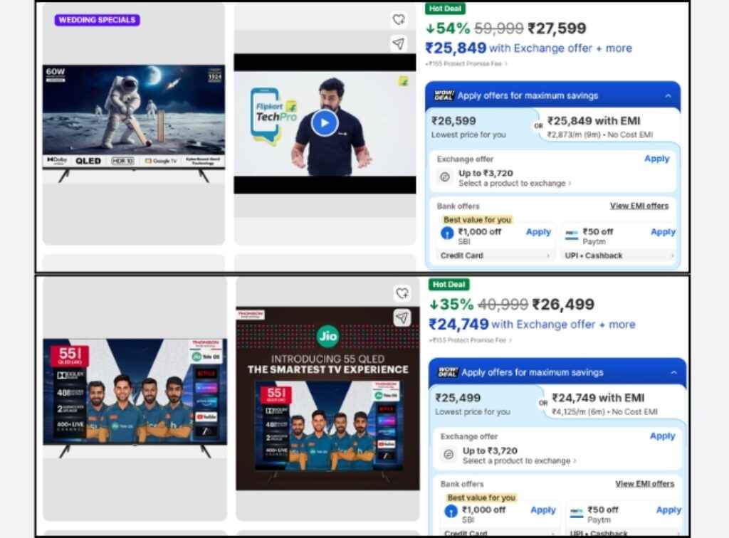 చవక ధరలో 55 ఇంచ్ QLED Smart Tv డీల్ కోసం సెర్చ్ చేస్తుంటే.. లుక్ హియర్.!