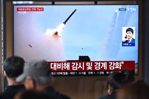 North Korea Fires Multiple Ballistic Missiles into Sea