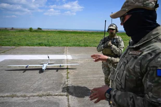 Romania Says Drone Fragments Damage Property During Overnight Russian Attack on Ukraine