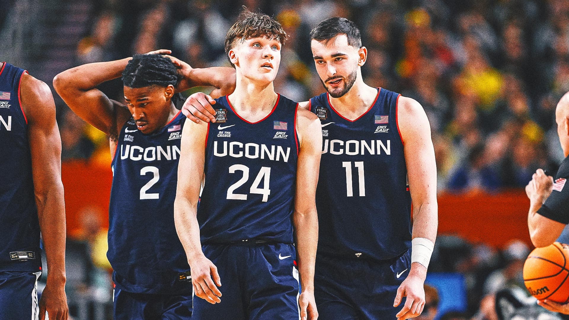 NCAA Tourney Star Braylon Mullins Opts To Stay at UConn, Chase National Title