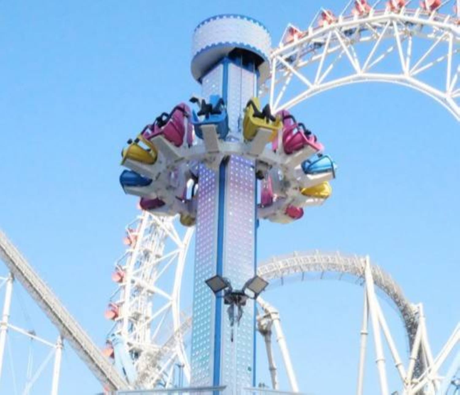 Theme park worker in serious condition after accident while inspecting equipment