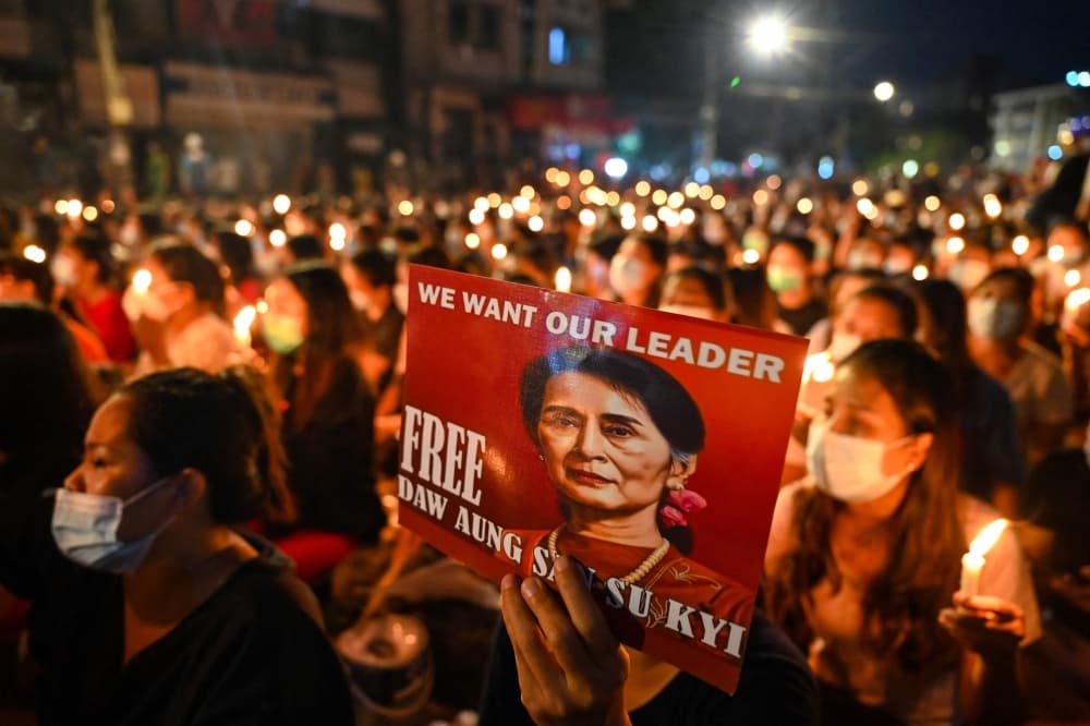 Myanmar frees ex-president Win Myint as Suu Kyi sentence reduced in amnesty