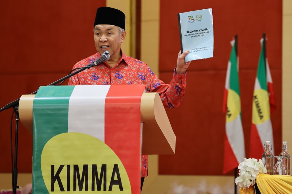 Zahid backs Kimma entry into BN, but says other components must agree ‘100pc’ first