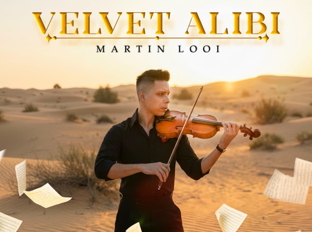 Malaysian violinist Martin Looi’s ‘Velvet Alibi’ wins silver medal at Global Music Awards