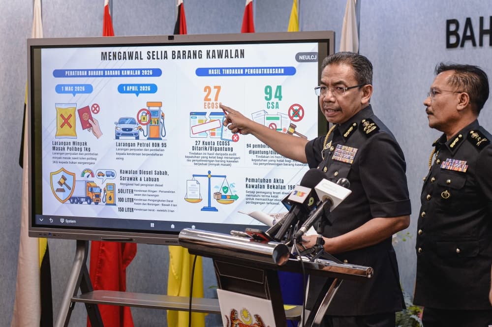 Ops Tiris enforcement records RM263m in controlled goods seizures, 2,219 arrested, says Domestic Trade D-G