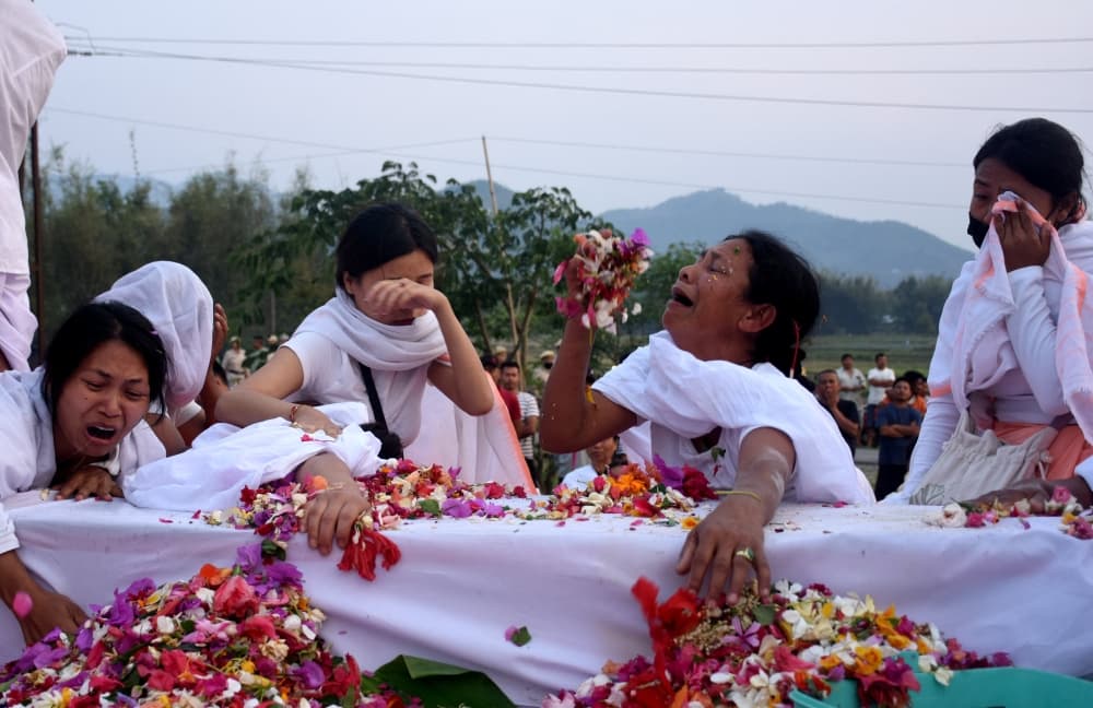 Ethnic gun battles in India’s north-east Manipur leave three dead