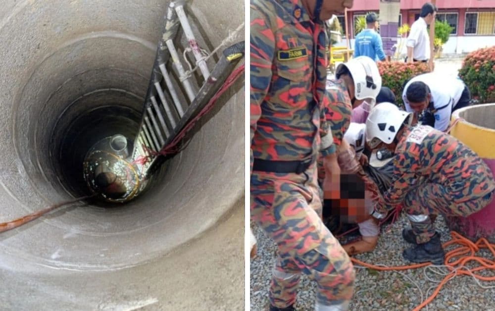 Student injured after falling into seven‑metre well at Wakaf Bharu school in Kelantan