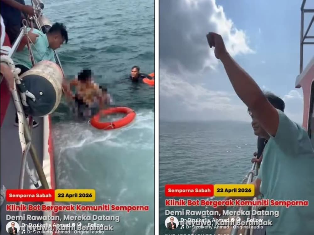 ‘True face of the Ministry of Health workforce’: Minister salutes Semporna mobile team for mid-sea rescue (VIDEO)