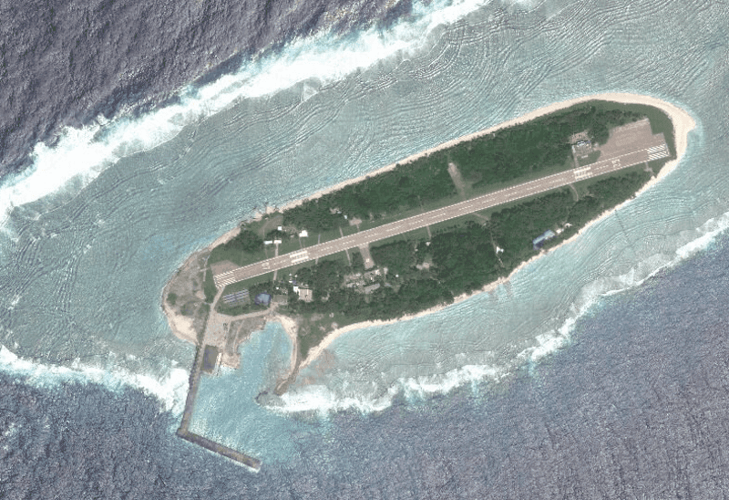 Taiwan minister makes rare visit to South China Sea island for drills