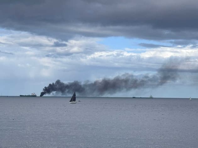 Fire on boat off Dún Laoghaire extinguished and passengers brought to shore