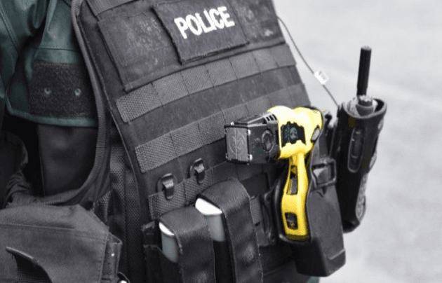 Sword-wielding assailant fires crossbow at police during four-hour stand-off in Co Down